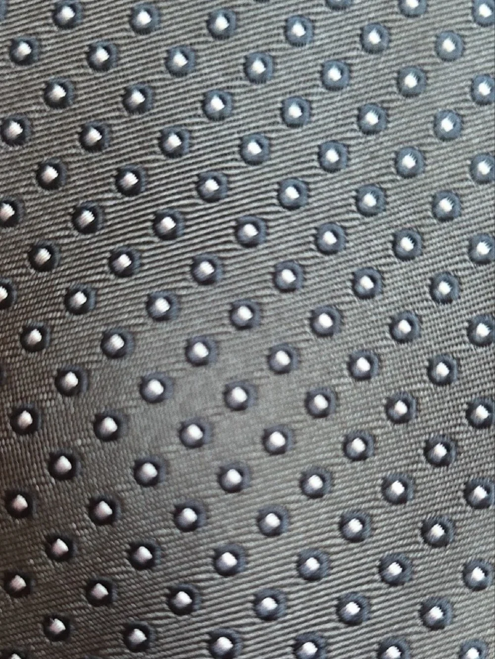 Classic Black Microdot Men’s Tie